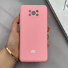 قاب گوشی Poco X3 - Poco X3 Pro شیائومی سیلیکونی اورجینال پاک کنی درجه یک زیربسته صورتی کد 125706