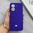 قاب گوشی Redmi A5 - Poco C71 شیائومی سیلیکونی اورجینال پاک کنی درجه یک زیربسته بنفش تیره کد 125740