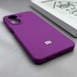 قاب گوشی Redmi A5 - Poco C71 شیائومی سیلیکونی اورجینال پاک کنی درجه یک زیربسته بنفش کد 125741