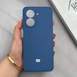 قاب گوشی Redmi A5 - Poco C71 شیائومی سیلیکونی اورجینال پاک کنی درجه یک زیربسته آبی تیره کد 125746