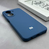 قاب گوشی Redmi A5 - Poco C71 شیائومی سیلیکونی اورجینال پاک کنی درجه یک زیربسته آبی تیره کد 125746