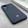 قاب گوشی Redmi A5 - Poco C71 شیائومی سیلیکونی اورجینال پاک کنی درجه یک زیربسته سرمه ای کد 125748