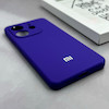 قاب گوشی Redmi Note 14 4G شیائومی سیلیکونی اورجینال پاک کنی درجه یک زیربسته بنفش تیره کد 125754
