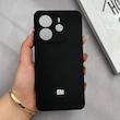 قاب گوشی Redmi Note 14 4G شیائومی سیلیکونی اورجینال پاک کنی درجه یک زیربسته مشکی کد 125756