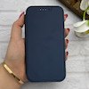 کیف گوشی iPhone 14 آیفون الکترو استاتیک Wallet Case مگ سیف دار Magsafe اورجینال محافظ لنز دار گلسی سرمه ای کد 126415
