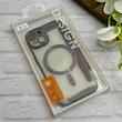 کیف گوشی iPhone 14 آیفون الکترو استاتیک Wallet Case مگ سیف دار Magsafe اورجینال محافظ لنز دار گلسی بنفش کد 126417