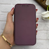 کیف گوشی iPhone 14 آیفون الکترو استاتیک Wallet Case مگ سیف دار Magsafe اورجینال محافظ لنز دار گلسی بنفش کد 126417
