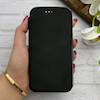 کیف گوشی iPhone 14 آیفون الکترو استاتیک Wallet Case مگ سیف دار Magsafe اورجینال محافظ لنز دار گلسی مشکی کد 126418