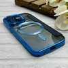 کیف گوشی iPhone 14 Pro آیفون الکترو استاتیک Wallet Case مگ سیف دار Magsafe اورجینال محافظ لنز دار گلسی سرمه ای کد 126424