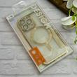 کیف گوشی iPhone 13 Pro آیفون الکترو استاتیک Wallet Case مگ سیف دار Magsafe اورجینال محافظ لنز دار گلسی طلایی کد 126429