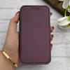 کیف گوشی iPhone 11 Pro آیفون الکترو استاتیک Wallet Case مگ سیف دار Magsafe اورجینال محافظ لنز دار گلسی بنفش کد 126432