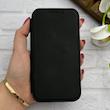 کیف گوشی iPhone 11 Pro آیفون الکترو استاتیک Wallet Case مگ سیف دار Magsafe اورجینال محافظ لنز دار گلسی مشکی کد 126433