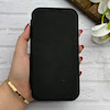 کیف گوشی iPhone 12 Pro Max آیفون الکترو استاتیک Wallet Case مگ سیف دار Magsafe اورجینال محافظ لنز دار گلسی مشکی کد 126442