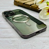 کیف گوشی iPhone 13 Pro Max آیفون الکترو استاتیک Wallet Case مگ سیف دار Magsafe اورجینال محافظ لنز دار گلسی مشکی کد 126446