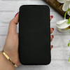 کیف گوشی iPhone XR آیفون الکترو استاتیک Wallet Case مگ سیف دار Magsafe اورجینال محافظ لنز دار گلسی مشکی کد 126463