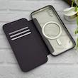 کیف گوشی iPhone X - XS آیفون الکترو استاتیک Wallet Case مگ سیف دار Magsafe اورجینال محافظ لنز دار گلسی بنفش کد 126468