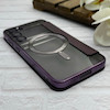 کیف گوشی Galaxy S23 Plus سامسونگ الکترو استاتیک Wallet Case مگ سیف دار Magsafe اورجینال محافظ لنز دار گلسی بنفش کد 126480