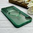 کیف گوشی Galaxy S23 Plus سامسونگ الکترو استاتیک Wallet Case مگ سیف دار Magsafe اورجینال محافظ لنز دار گلسی سبز کد 126483