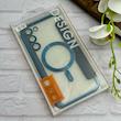 کیف گوشی Galaxy S23 Plus سامسونگ الکترو استاتیک Wallet Case مگ سیف دار Magsafe اورجینال محافظ لنز دار گلسی سرمه ای کد 126484