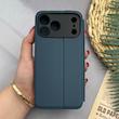 قاب گوشی iPhone 17 Pro Max آیفون کلاسوری اورجینال J CASE سوزنی مدل SPORT 2026 محافظ لنزدار سرمه ای کد 126150