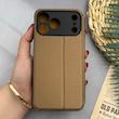 قاب گوشی iPhone 17 Pro Max آیفون کلاسوری اورجینال J CASE سوزنی مدل SPORT 2026 محافظ لنزدار نسکافه ای کد 126151