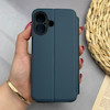 قاب گوشی iPhone 17 آیفون کلاسوری اورجینال J CASE سوزنی مدل SPORT 2026 محافظ لنزدار سرمه ای کد 126152