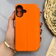 قاب گوشی iPhone 17 آیفون کلاسوری اورجینال J CASE سوزنی مدل SPORT 2026 محافظ لنزدار نارنجی کد 126154