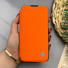قاب گوشی iPhone 16 آیفون کلاسوری اورجینال J CASE سوزنی مدل SPORT 2026 محافظ لنزدار نارنجی کد 126155