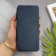 کیف گوشی موبایل Galaxy A13 4G سامسونگ کلاسوری اورجینال دادوو Dadoo مدل SPORT 2026 محافظ لنزدار سرمه ای کد 126347