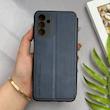 کیف گوشی موبایل Galaxy A13 5G سامسونگ کلاسوری اورجینال دادوو Dadoo مدل SPORT 2026 محافظ لنزدار سرمه ای کد 126353
