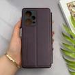 کیف گوشی موبایل Redmi Note 12 Pro Plus شیائومی کلاسوری اورجینال دادوو Dadoo مدل SPORT 2026 محافظ لنزدار بنفش کد 126390