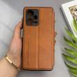 کیف گوشی موبایل Redmi Note 12 Pro Plus شیائومی کلاسوری اورجینال دادوو Dadoo مدل SPORT 2026 محافظ لنزدار عسلی کد 126391