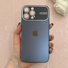 قاب گوشی iPhone 13 Pro Max آیفون PVD اورجینال ضد خش پشت گلس شیشه ای AUTO FOCUS محافظ لنز دار سرمه ای کد 124683