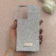 قاب گوشی Galaxy Note 20 Ultra سامسونگ نگین دار سواروسکی پلاک فلزی اورجینال نقره ای کد 124815