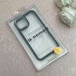 قاب گوشی iPhone 12 - 12 Pro آیفون پشت طلق شفاف دور سیلیکونی اورجینال فلزی متال کیس Metal Case سبز کد 124883