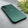 قاب گوشی Galaxy A24 سامسونگ سیلیکونی Lens زیر بسته طرح آیفون سبز کد 126120