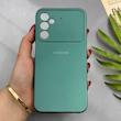 قاب گوشی Galaxy A24 سامسونگ سیلیکونی Lens زیر بسته طرح آیفون سبز کد 126120