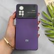 قاب گوشی Redmi Note 11 Pro 4G Global - Redmi Note 11 Pro 5G Global - Redmi Note 11E Pro - Redmi Note 12 Pro 4G شیائومی سیلیکونی Lens زیر بسته طرح آیفون بنفش کد 126122