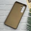قاب گوشی Galaxy S25 FE سامسونگ اورجینال M Company ضد ضربه کرکره ای دور سیلیکونی پشت سخت قهوه ای کد 125941