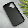 قاب گوشی iPhone 17 آیفون اورجینال M Company ضد ضربه کرکره ای دور سیلیکونی پشت سخت مشکی کد 125945