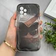 قاب گوشی Galaxy A53 سامسونگ بالشتی لاکچری LUXURY محافظ لنزدار طرح پروانه کیوت کد 98465