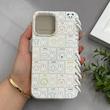قاب گوشی iPhone 14 Pro Max آیفون دفترچه ای لاکچری کیس جاکارتی دار طرح کیوت کد 98482