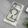 قاب گوشی iPhone 17 آیفون طلقی اورجینال Unique Case طرح مگ سیف مات مشکی کد E10-98486