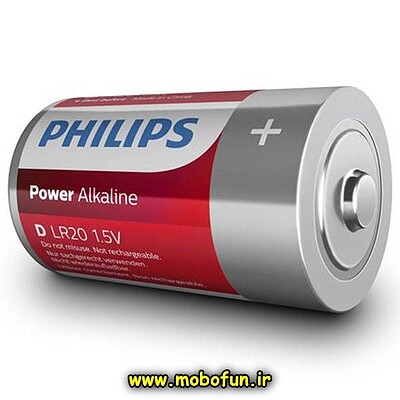 مشخصات و خرید باتری سایز بزرگ LR20 فیلیپس PHILIPS مدل Power Alkaline بسته 2 عددی، خرید باتری سایز بزرگ LR20 فیلیپس PHILIPS مدل Power Alkaline بسته 2 عددی از فروشگاه موبوفان، قیمت باتری سایز بزرگ LR20 فیلیپس PHILIPS مدل Power Alkaline بسته 2 عددی