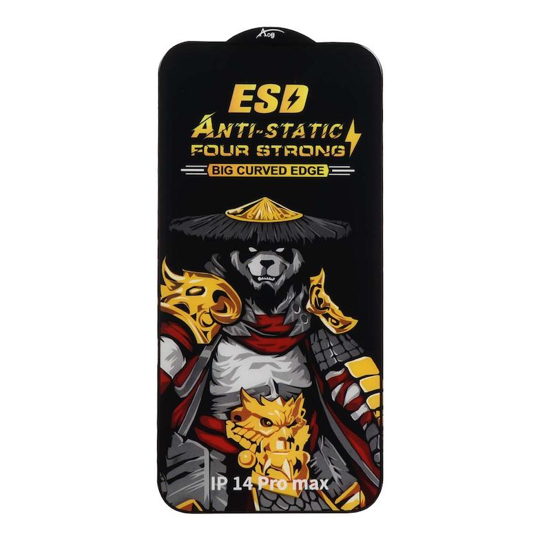 گلس گوشی iPhone 14 Pro Max آیفون شیشه ای FOUR STRONG ESD سری آنتی استاتیک اورجینال کد 130154