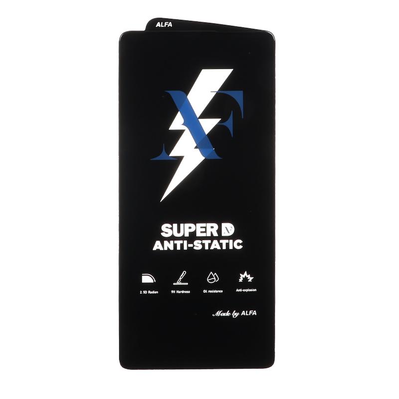 گلس گوشی Redmi Note 12 Pro 5G - Redmi Note 12 Pro Plus - Redmi Note 13 5G - Redmi Note 13 Pro 4G - Redmi Note 14S - Poco F3 GT - Poco F4 GT - Poco X5 Pro - Poco F5 شیشه ای ALFA آلفا سری Super ANTI STATIC 9H فول کاور FULL Cover اورجینال