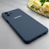 قاب گوشی Galaxy A07 سیلیکونی اورجینال پاک کنی درجه یک زیربسته سرمه ای کد 130173
