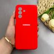 قاب گوشی Galaxy A17 سیلیکونی اورجینال پاک کنی درجه یک زیربسته قرمز کد 130196