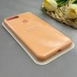 قاب گوشی iPhone 7 Plus - iPhone 8 Plus آیفون سیلیکونی اورجینال پاک کنی درجه یک زیربسته نارنجی روشن کد 130215
