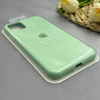 قاب گوشی iPhone 11 Pro Max آیفون سیلیکونی اورجینال پاک کنی درجه یک زیربسته سبز پاستلی کد 130220